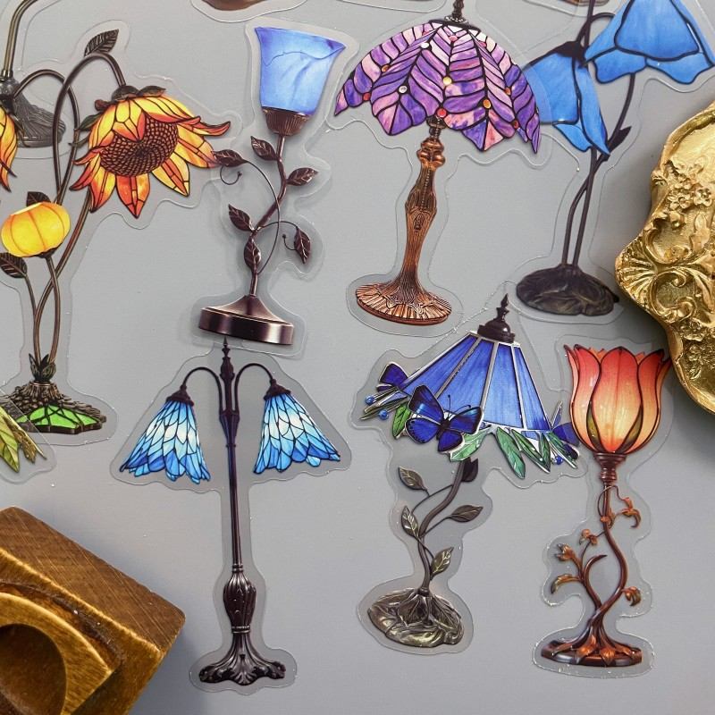 Flower Bowl Sticker 24PCS