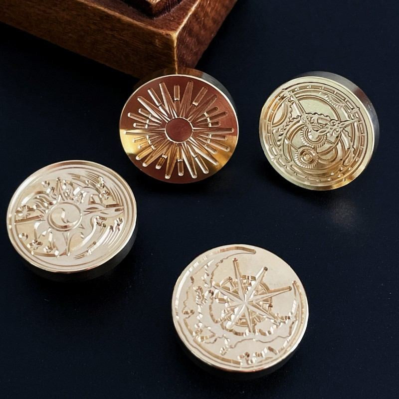Solar Eclipse Sealing Wax Stamp
