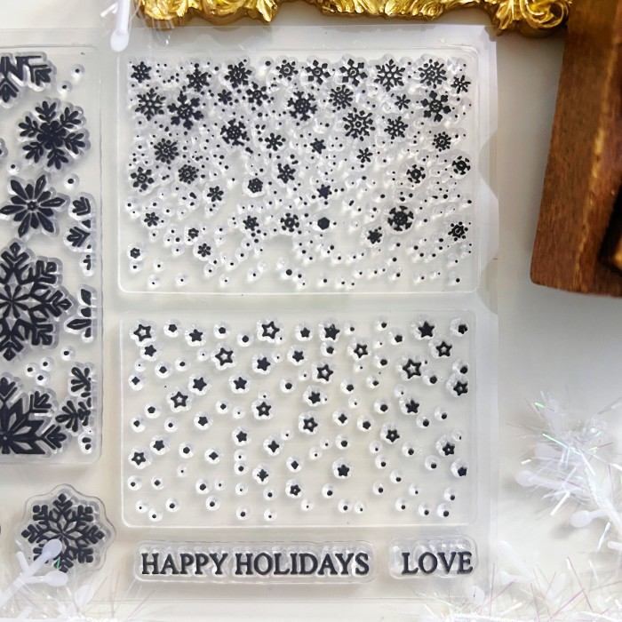 Chill Flake Clear Stamp