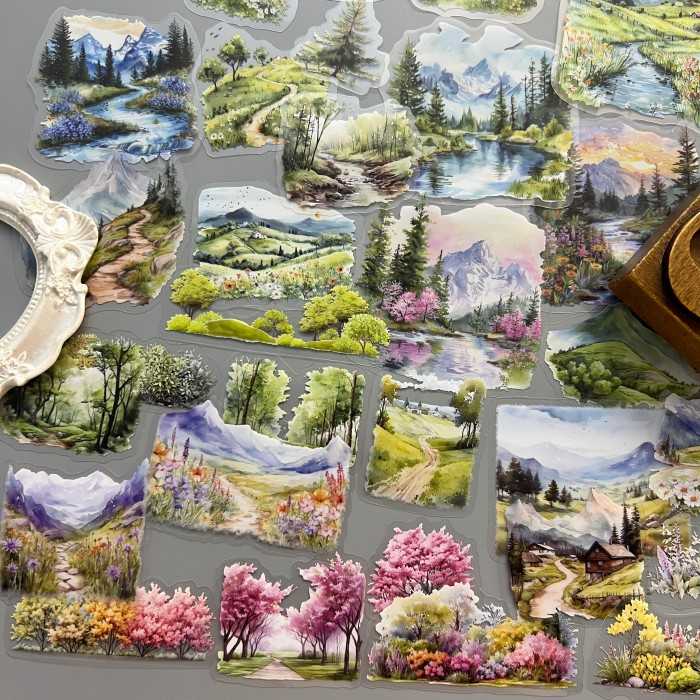 Nature Chronicles Sticker 60PCS