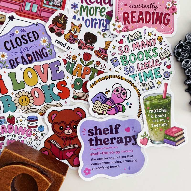 Bookish Days Sticker 50PCS