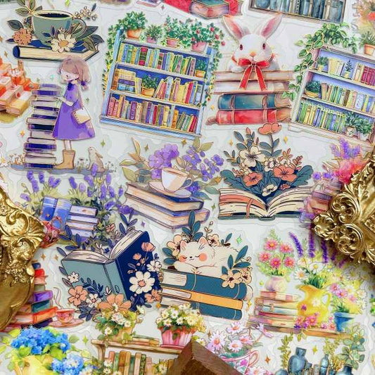 Bookish Journey Sticker 60PCS