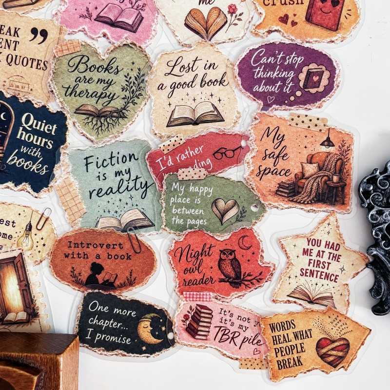 Aged Tome Sticker 50PCS
