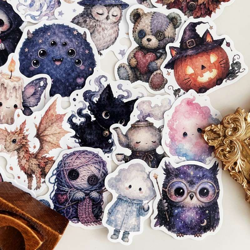 Cute Monster Sticker 50PCS