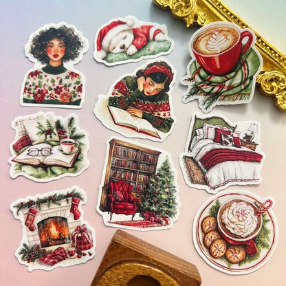 Christmas Reads Sticker 20PCS