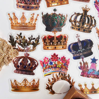 Crown Sticker 48PCS