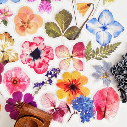 Painted Petals Sticker 50PCS