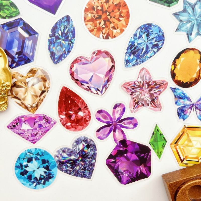 Gem Spark Sticker 50PCS