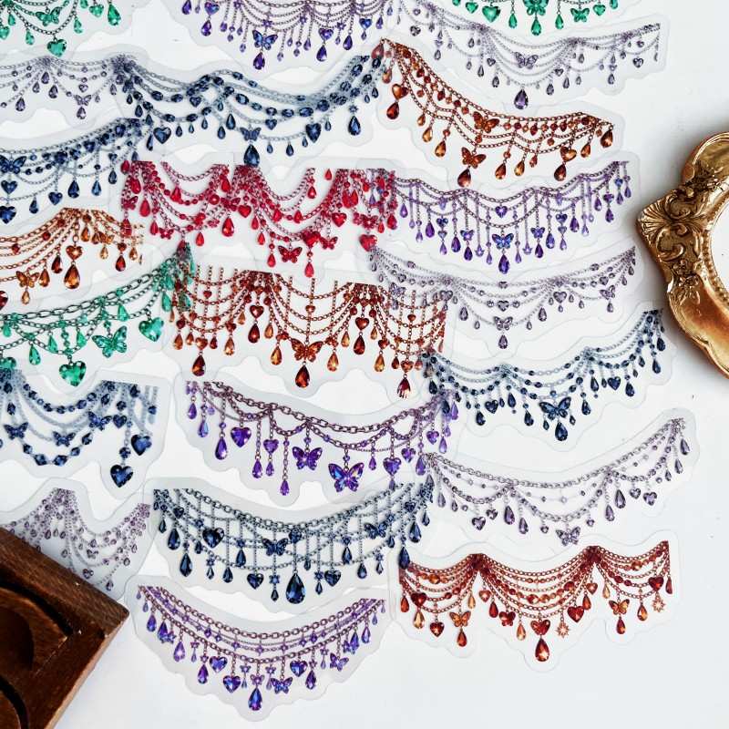 Prism Chain Sticker 60PCS