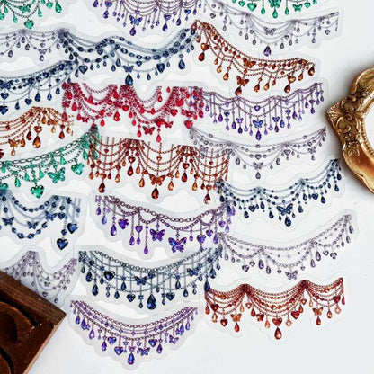 Prism Chain Sticker 60PCS