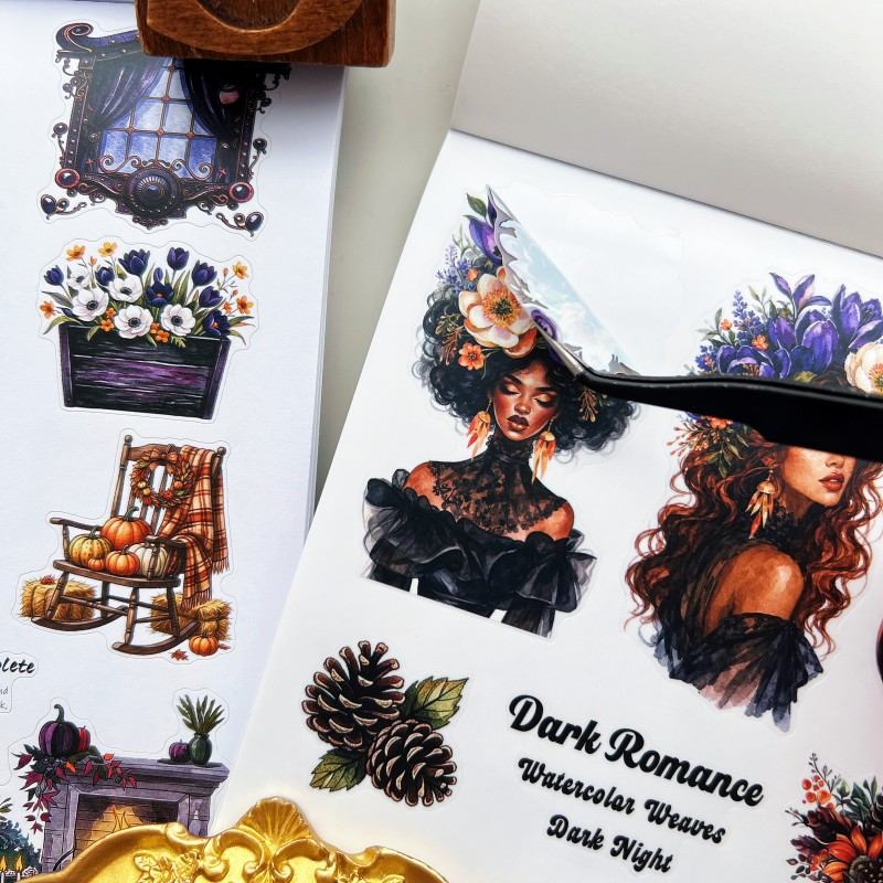 Pumpkin & Spellbound Sticker Book 24Sheets
