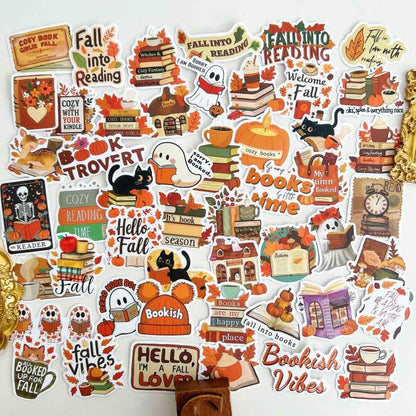 Read Fall Sticker 50PCS