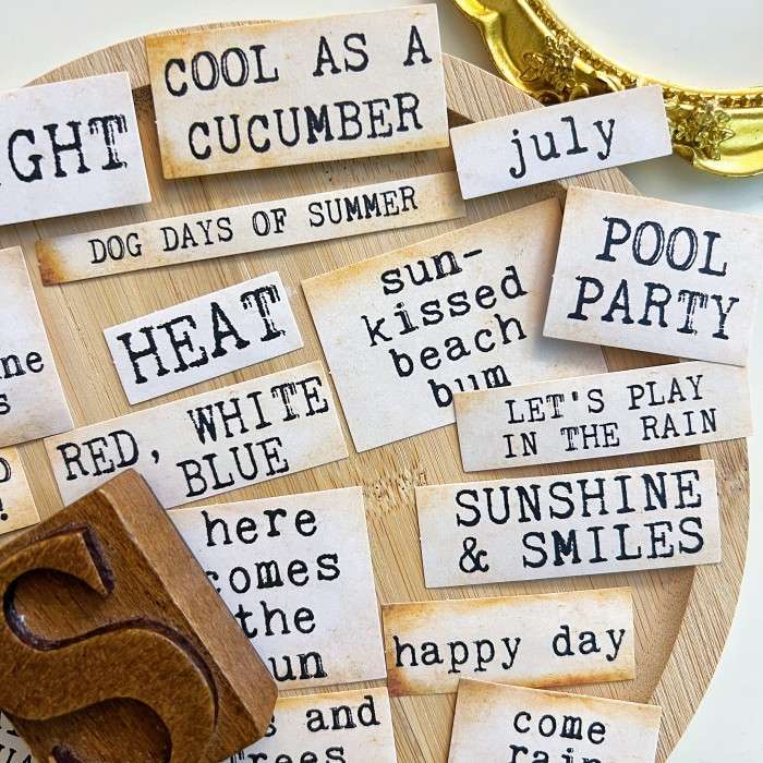 Vintage Vocals Sticker 20PCS