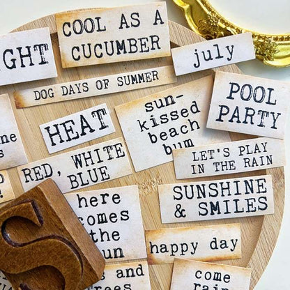 Vintage Vocals Sticker 20PCS