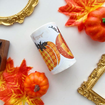 Pumpkin Season Border Sticker Roll