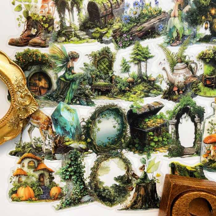Tree Haven Sticker 50PCS