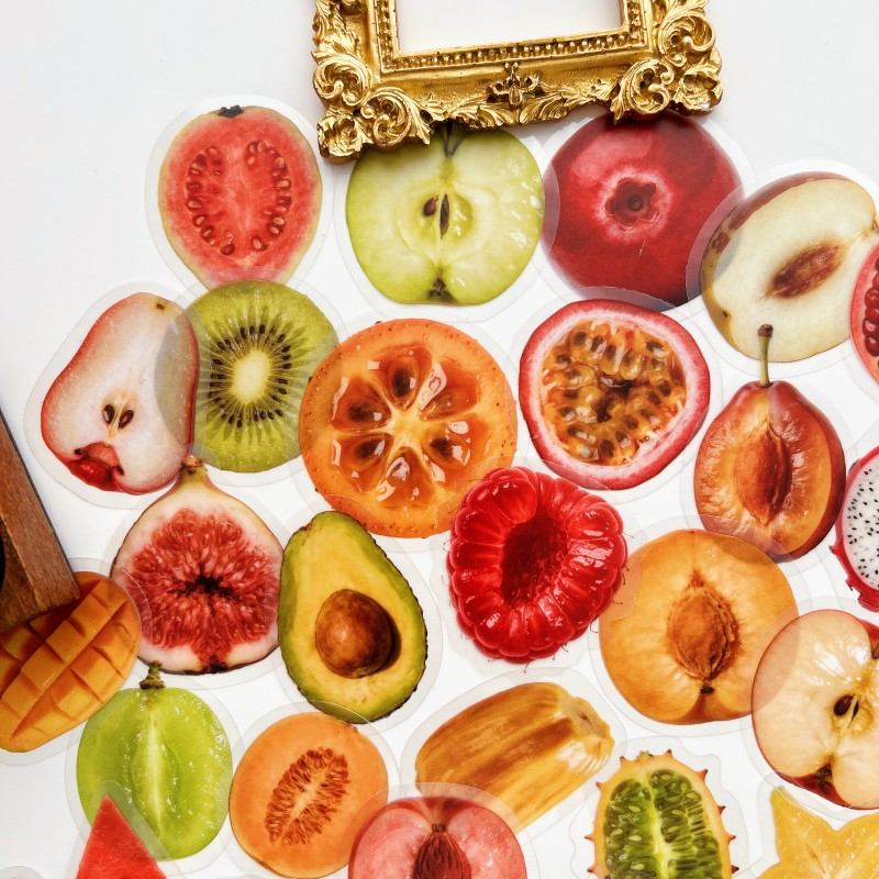 Fruit Slice Sticker 50PCS