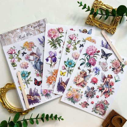 Femme Flora Transfer Sticker