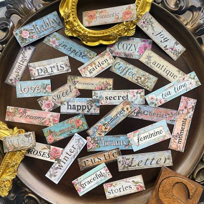 Simple Writing Sticker 30PCS – Soto Studios