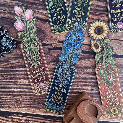 Old-Style Bloom Note Paper 10PCS