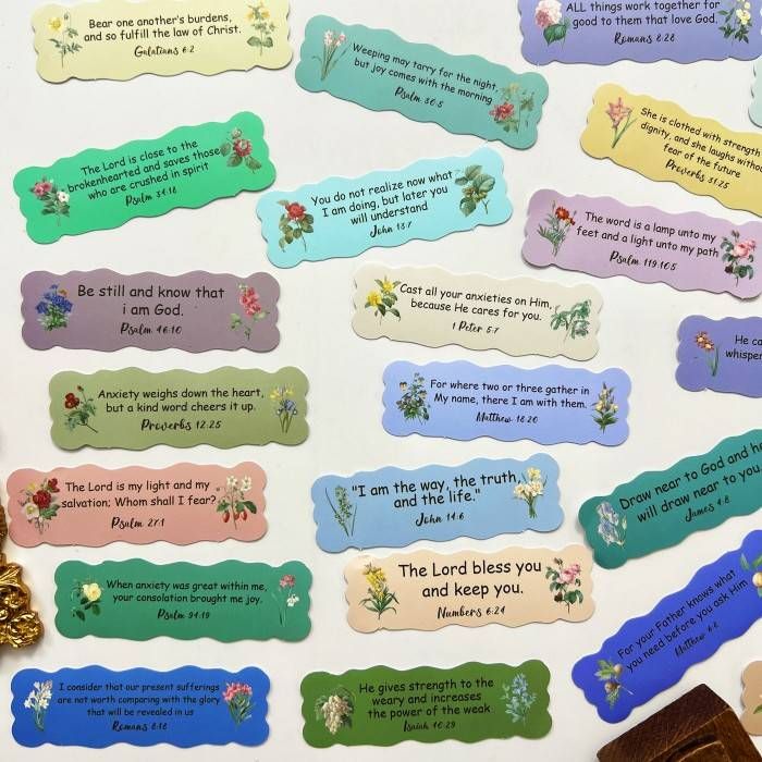 Bible Verse Sticker 50PCS
