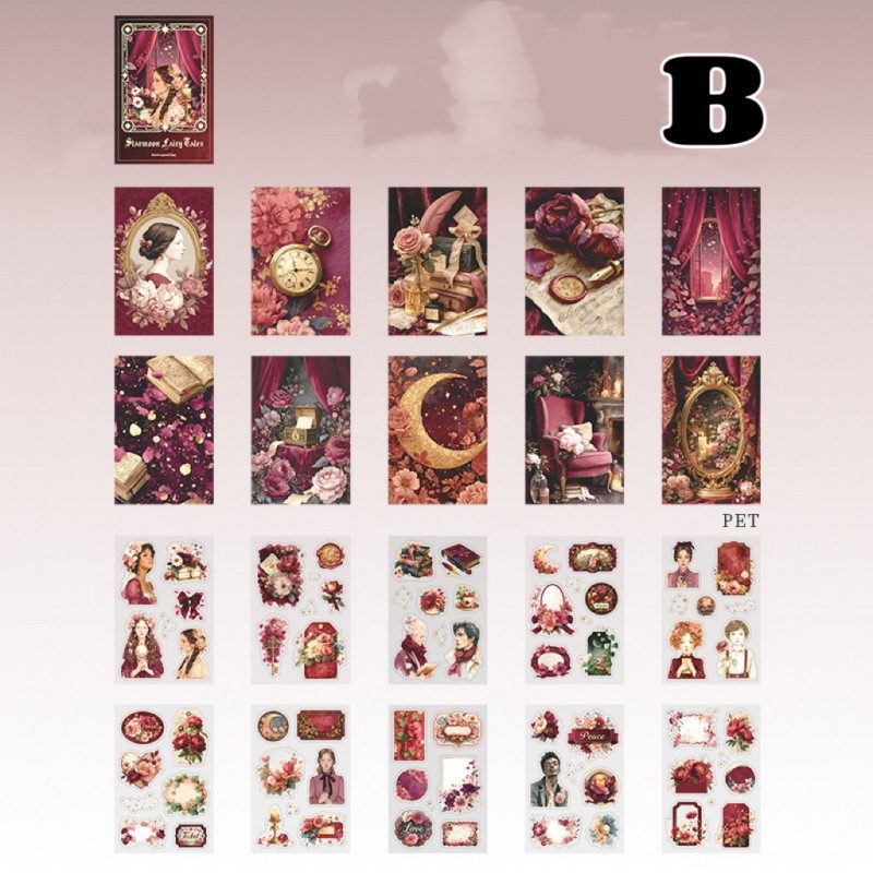 Starmoon Fairy Tales Sticker Book 20Sheets