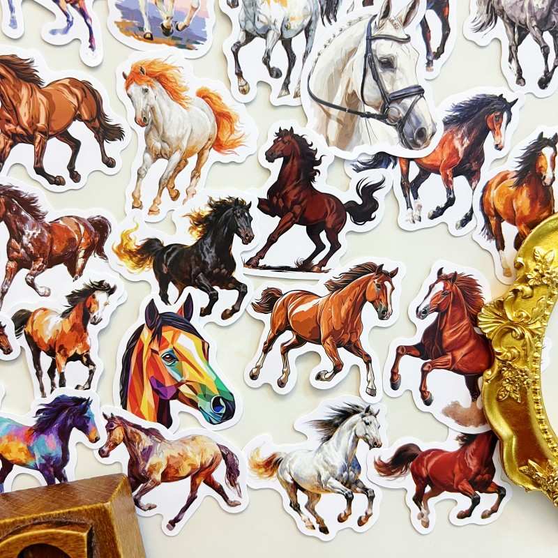 Ink Horse Sticker 56PCS