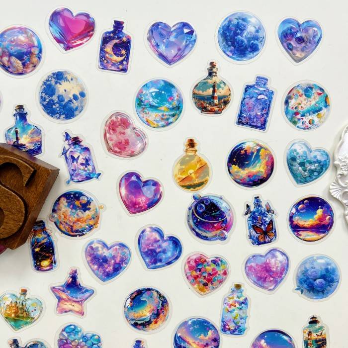 Starlit Wishes Sticker 60PCS