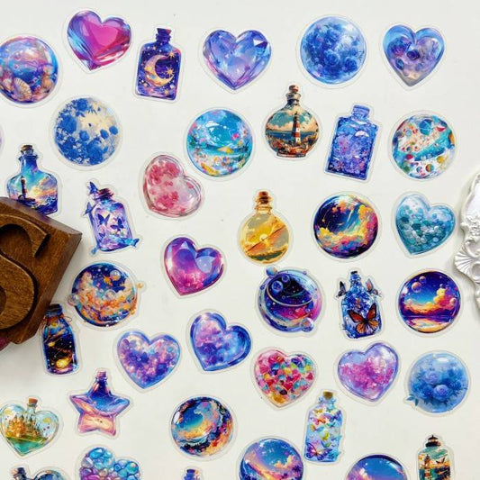 Starlit Wishes Sticker 60PCS