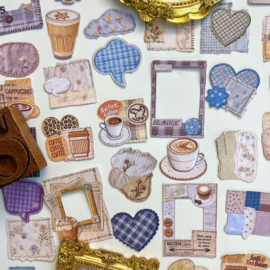 Sewing Diary Sticker 45PCS