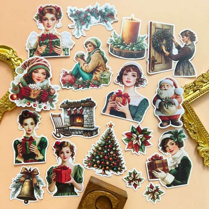 Timeless Holiday Sticker 18PCS | ML