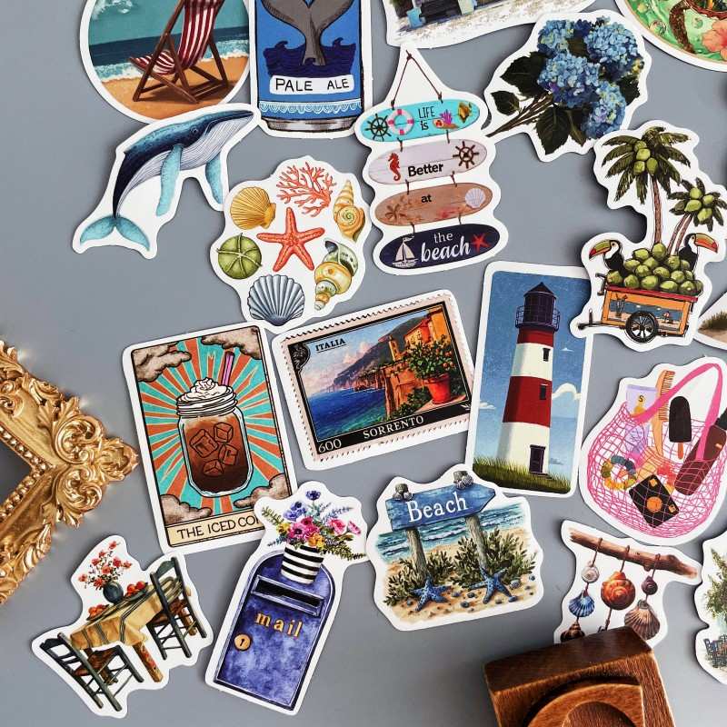 Summer Mood Sticker 50PCS
