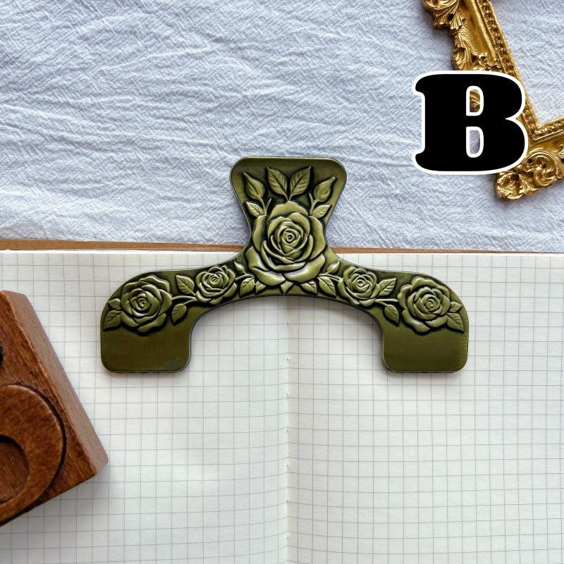 Vintage Metal Page Holder
