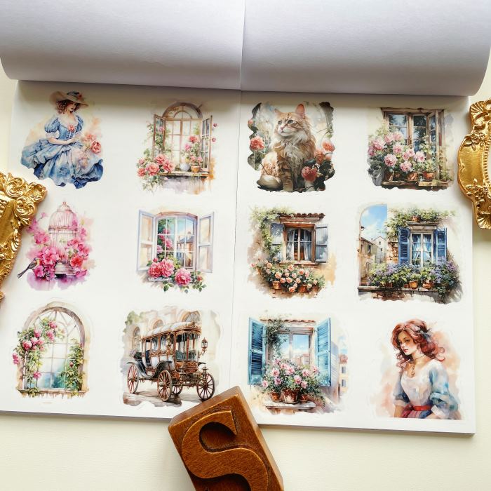 Time Sticker Book Sticker Books - Collect & Organize Your Favorite Stickers | Soto Studios