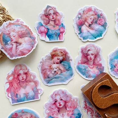 Princess Beauty Sticker 12PCS