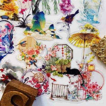 Chinese Essence Sticker 50PCS
