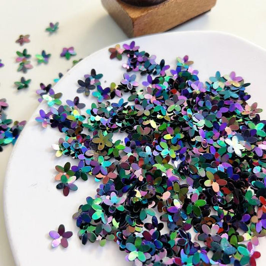 Mystic Dark Glitter Sequins