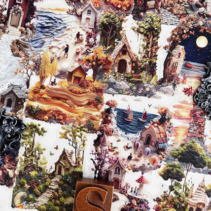 Natural Scenery Sticker 30PCS