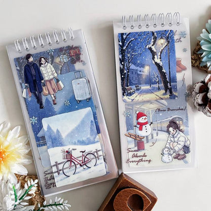 Waiting for Snow Sticker Book 48Sheets