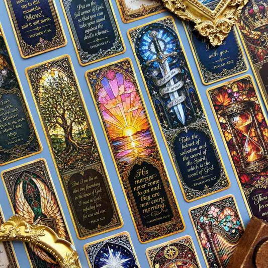 Stained Bible Note Paper 30PCS