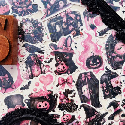 Blush Hallow Sticker 50PCS