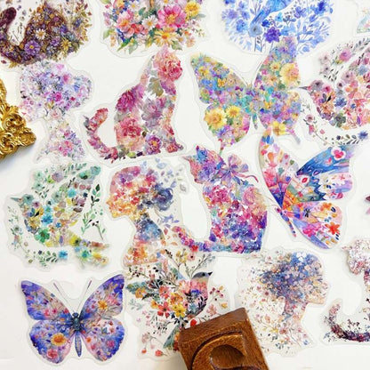 Flower World Sticker 40PCS