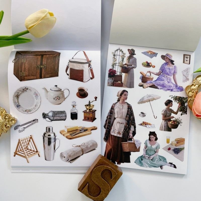 Tasty Picnic Moments Sticker Book 20Sheets