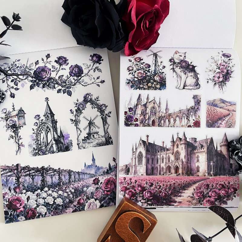Midnight Sorrow Sticker Book 24Sheets