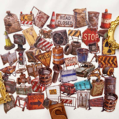 Rust & Dust Sticker 50PCS