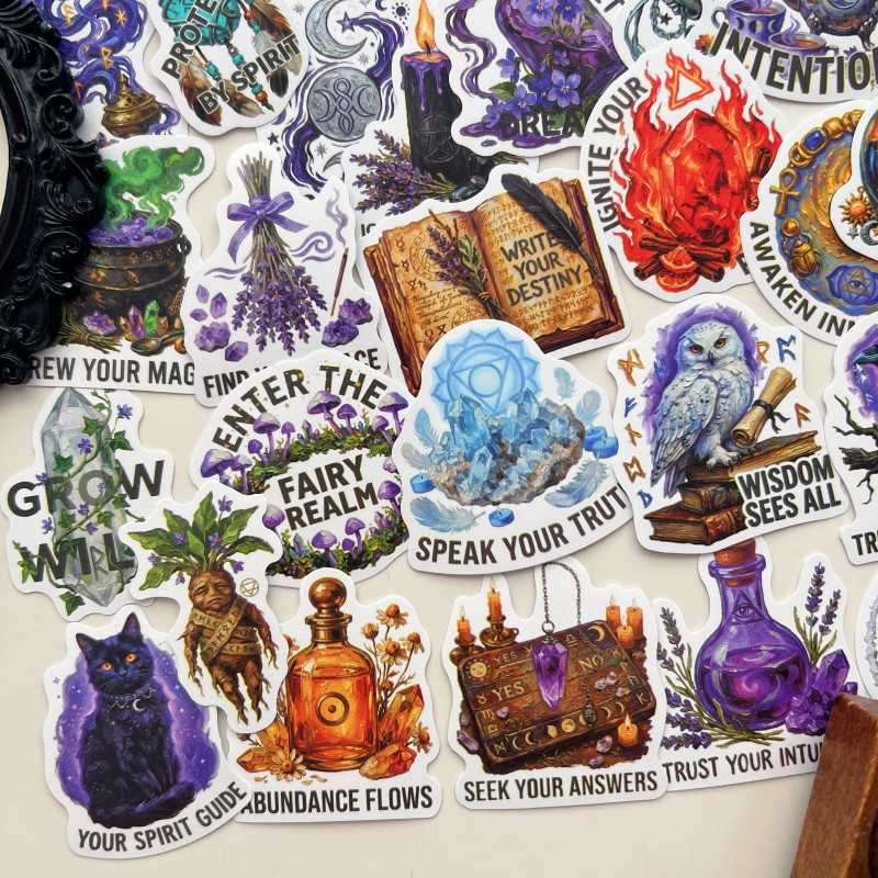 Arcane Decor Sticker 50PCS