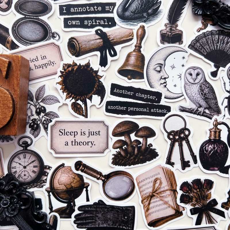 Dark Relic Sticker 54PCS