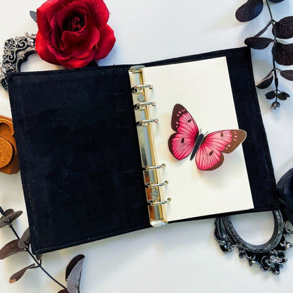Glimmer Black Loose-Leaf Journal