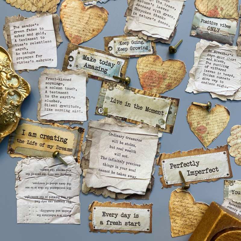 Letter Across Time Sticker 75PCS