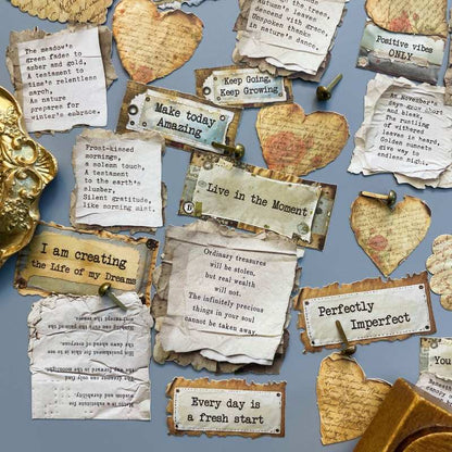 Letter Across Time Sticker 75PCS